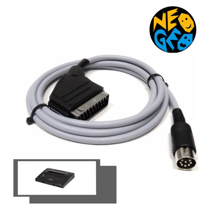 Premium RGB scart cable for Neo Geo AES - SNK