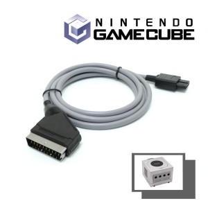 Premium RGB scart cable for PAL Nintendo Gamecube - Game...