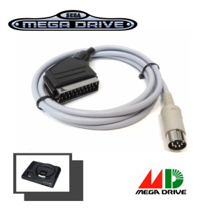 Premium RGB scart cable for Sega Mega Drive I - Megadrive