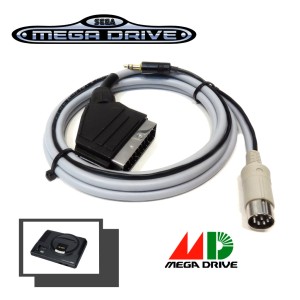 Premium RGB scart cable for Sega Mega Drive I - Megadrive