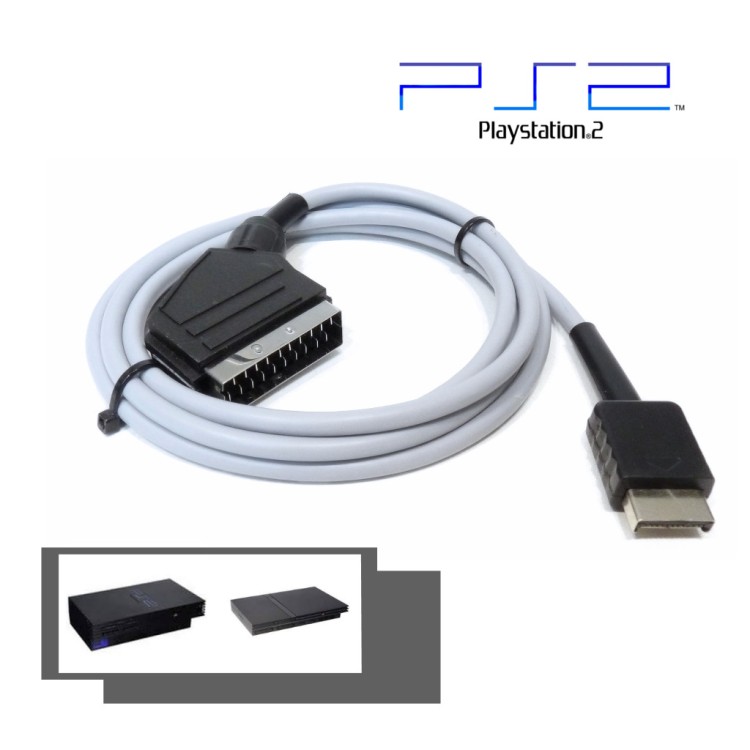 Câble péritel RGB Premium pour Playstation 2 - PS2