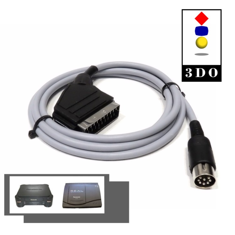 Premium RGB scart cable 3DO